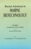 Recent Advances in Marine Biotechnology, V. 4: Aquaculture (Hardcover) - Milton Fingerman Photo