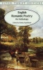 English Romantic Poetry - An Anthology (Paperback) - Stanley Appelbaum Photo