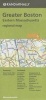  Greater Boston Eastern Massachusetts Regional Map (Sheet map, folded) - Rand McNally Photo