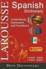  Mini Dictionary: Spanish-English / English-Spanish (Spanish, English, Paperback) - Larousse Photo