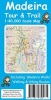 Madeira Tour & Trail Map (Sheet map, folded, 8th Revised edition) - David Brawn Photo