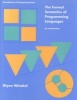 The Formal Semantics of Programming Languages - An Introduction (Paperback) - Glynn Winskel Photo