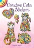 Creative Cats Stickers (Paperback) - Marjorie Sarnat Photo