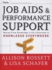 Job Aids & Performance Support - Moving From Knowledge In The Classroom To Knowledge Everywhere (Hardcover) - Allison Rossett Photo