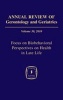 Annual Review of Gerontology and Geriatrics 2010, Volume 30 - Focus on Biobehavioral Perspectives on Health in Late Life (Hardcover) - Keith Whitfield Photo