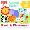  Jigsaw Flashcards Animal Match (Multiple copy pack) - Fisher Price Photo