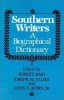 Southern Writers - A New Biographical Dictionary (Hardcover) - Joseph M Flora Photo