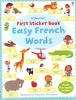 Easy French Words (Staple bound) - Felicity Brooks Photo