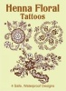 Henna Floral Tattoos (Paperback) - Anna Pomaska Photo