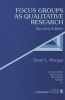 Focus Groups as Qualitative Research (Paperback, 2 Rev Ed) - David L Morgan Photo