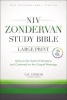 NIV Study Bible (Large print, Hardcover, Large type edition) - New International Version Photo