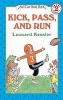 Kick, Pass, and Run (Hardcover, Turtleback Scho) - Leonard Kessler Photo