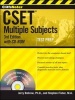 CliffsNotes CSET - Multiple Subjects with CD-ROM (Paperback, 3rd Revised edition) - Jerry Bobrow Photo