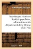 Aux Citoyens Reunis En Societes Populaires Du Departement de La Drome (French, Paperback) - Claude Francois Payan Photo