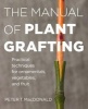 The Manual of Plant Grafting - Practical Techniques for Ornamentals, Vegetables and Fruit (Hardcover) - Peter MacDonald Photo