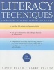 Literacy Techniques (Paperback, 2nd) - David Booth Photo