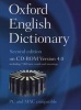 The Oxford English Dictionary, Version 4.0 - Windows/MAC Individual User Version (CD-ROM, 2nd Revised edition) - John Simpson Photo