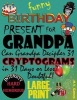 Funny Birthday Present for Grandpa - Can Grandpa Decipher 31 Cryptograms in 31 Days or Less? (Paperback) - M V Games Photo