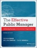 The Effective Public Manager - Achieving Success in Government Organizations (Paperback, 5th Revised edition) - Steven Cohen Photo