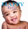 Contento / Happy (English, Spanish, Board book) -  Photo