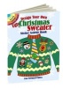 Design Your Own "Ugly" Christmas Sweater Sticker Activity Book (Paperback) - Fran Newman DAmico Photo