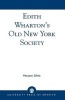 Edith Wharton's Old New York Society (Paperback) - Maryann Zihala Photo