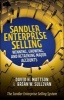 Sandler Enterprise Selling - Winning, Growing, and Retaining Major Accounts (Hardcover) - David H Mattson Photo