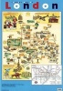 Tourist Map of London (Poster) - Schofield Sims Photo