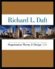 Organization Theory and Design (Hardcover, 12th Revised edition) - Richard L Daft Photo