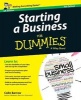 Starting a Business For Dummies (Paperback, 4th UK ed) - Colin Barrow Photo