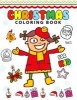 Christmas Coloring Books for Kids Vol.1 - (Coloring Book Is Fun) (Paperback) - Gray Santa Art Photo