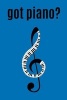 Got Piano? - Funny Parody Music Lover Writing Journal Lined, Diary, Notebook for Men & Women (Paperback) - Journals and More Photo