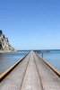 An Ocean Boardwalk in New Zealand - Blank 150 Page Lined Journal for Your Thoughts, Ideas, and Inspiration (Paperback) - Unique Journal Photo