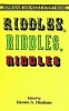 Riddles, Riddles, Riddles (Paperback) - Darwin A Hindman Photo