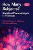 How Many Subjects? - Statistical Power Analysis in Research (Paperback, 2nd Revised edition) - Helena Chmura Kraemer Photo