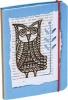 Woodland Creatures Flexi-Bound Mini Notebook (Owl) (Notebook / blank book) - Cico Books Photo