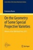 On the Geometry of Some Special Projective Varieties 2016 (Paperback) - Francesco Russo Photo