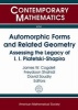 Automorphic Forms and Related Geometry - Assessing the Legacy of I.I. Piatetski-Shapiro (Paperback) - James W Cogdell Photo