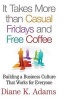 It Takes More Than Casual Fridays and Free Coffee - Building a Business Culture That Works for Everyone (Hardcover) - Diane K Adams Photo