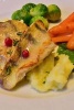 Perch, Mashed Potatoes, and Vegetables, for the Love of Food - Blank 150 Page Lined Journal for Your Thoughts, Ideas, and Inspiration (Paperback) - Unique Journal Photo