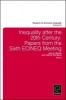 Inequality After the 20th Century - Papers from the Sixth Ecineq Meeting (Hardcover) - John A Bishop Photo