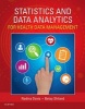 Statistics & Data Analytics for Health Data Management (Paperback) - Nadinia A Davis Photo