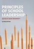 Principles of School Leadership (Paperback, 2nd Revised edition) - Mark Brundrett Photo