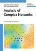 Analysis of Complex Networks - From Biology to Linguistics (Hardcover) - Matthias Dehmer Photo