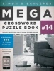 Simon & Schuster Mega Crossword Puzzle Book #14 (Paperback) - John M Samson Photo