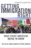 Getting Immigration Right - What Every American Needs to Know (Paperback) - David Coates Photo