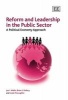 Reform and Leadership in the Public Sector - A Political Economy Approach (Hardcover, illustrated edition) - Joe L Wallis Photo