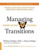 Managing Transitions - Making the Most of Change (Paperback, 25th Anniversary edition) - Susan Bridges Photo