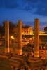 Temple Ruins in Pozzuoli Italy at Night Journal - 150 Page Lined Notebook/Diary (Paperback) - Cool Image Photo