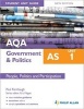 AQA AS Government & Politics Student Unit Guide New Edition: Unit 1 People, Politics and Participation (Paperback, New Ed) - Paul E Fairclough Photo